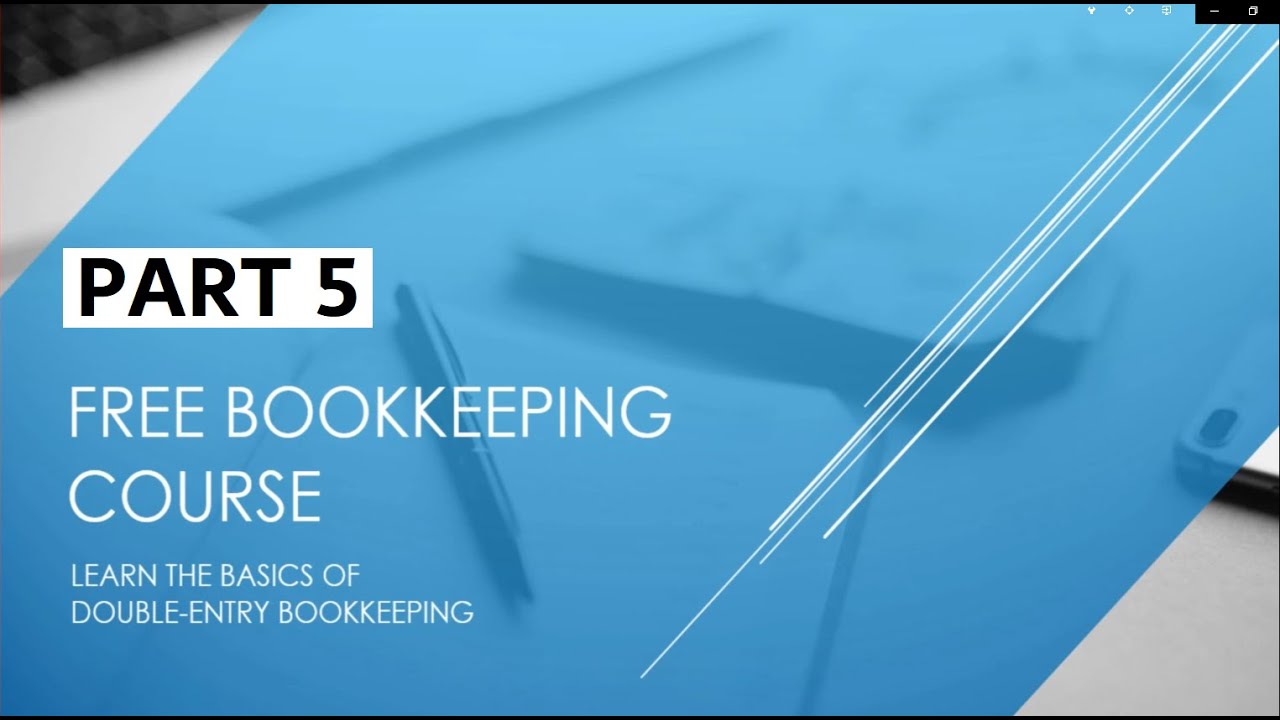 Free Accounting Course – Part 5 – Monetary Declarations #bookkeepingcourse #bookkeeping