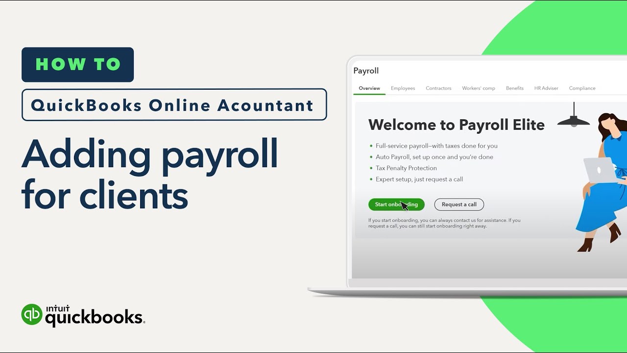How to include payroll for customers in QuickBooks Online Accounting Professional