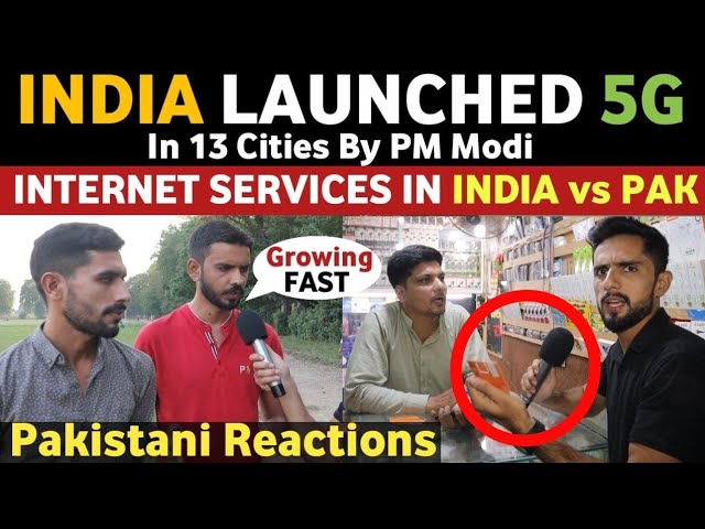 INDIA RELEASED 5G|5G WEB SERVICES IN INDIA|PAKISTANI PUBLIC RESPONSE ON INDIA|GENUINE TELEVISION